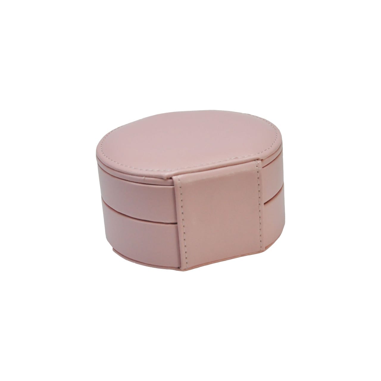 Leather travel jewellery box pink – dltradingau